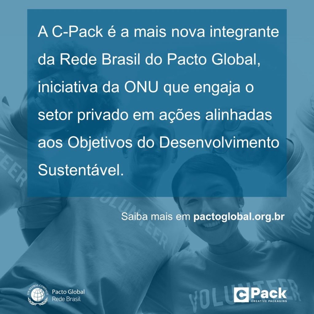 A C Pack é a mais nova integrante da Rede Brasil do Pacto Global CPack